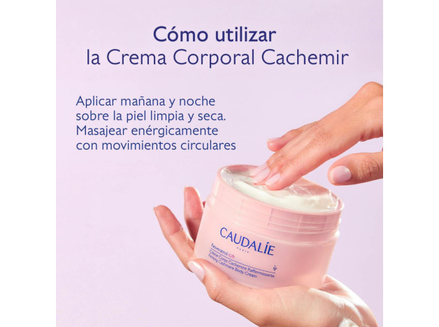 Caudalie Resveratrol Crema Corporal Cachemir...