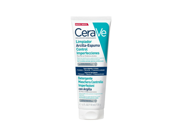 CeraVe Limpiador Arcilla-Espuma Control Imperfecciones 118 ml
