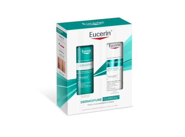 Eucerin Cofre Dermopure Gel Limpiador 200 ml + Sérum 40 ml