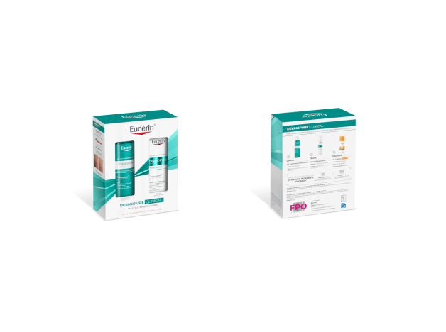 Eucerin Cofre Dermopure Gel Limpiador 200 ml + Sérum 40 ml