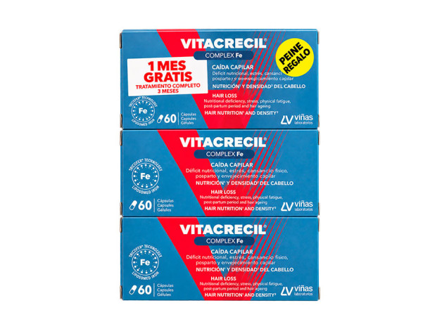 Vitacrecil Complex Fe 180 Cápsulas