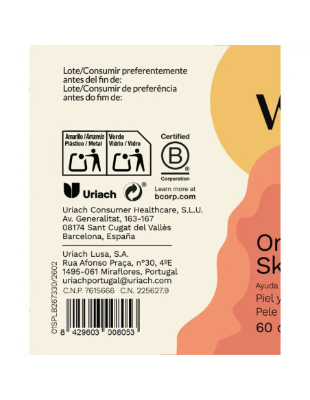 Woments Omega 7 Skin Complex 60 Cápsulas