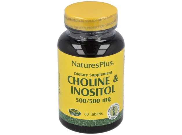 Naturesplus Colina %26 Inositol 500Mg 60Comp