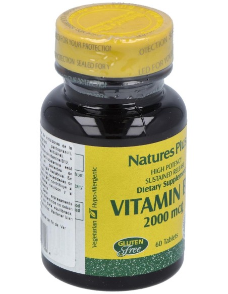 Nature'S Plus Vitamina B12 2000Mcg 60Comp