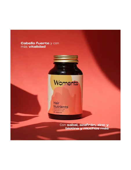 Woments Hair Nutrients 60 Cápsulas