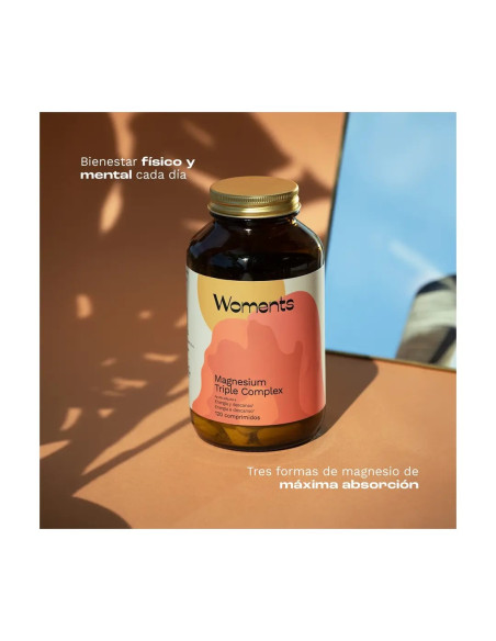 Woments Magnesium Triple Complex 120 Comprimidos