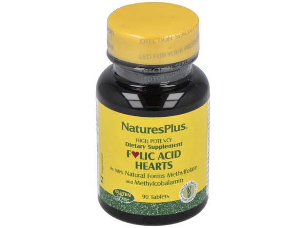 Natures Plus Acido Folico 800 Mcg 90 Comprimidos