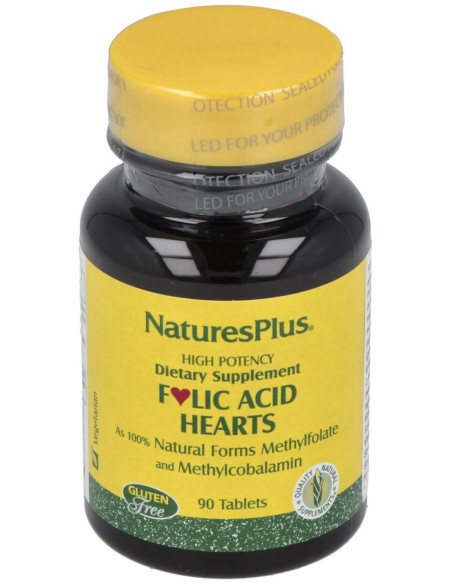 Natures Plus Acido Folico 800 Mcg 90 Comprimidos