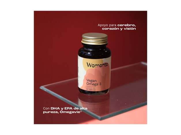 Woments Vegan Omega 3 60 Cápsulas