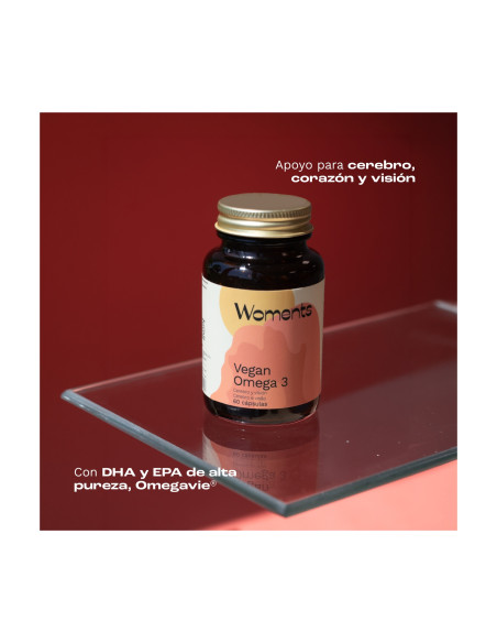 Woments Vegan Omega 3 60 Cápsulas