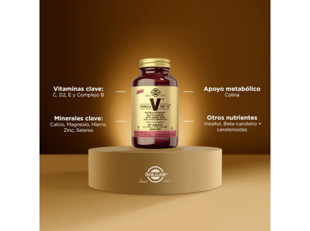 Solgar Fórmula Vm-75 90 Comprimidos