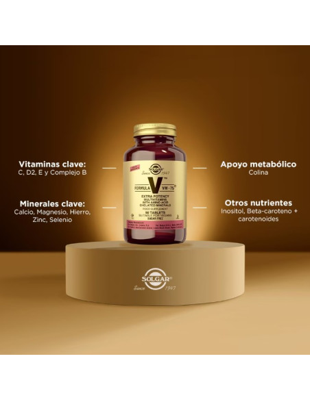 Solgar Fórmula Vm-75 90 Comprimidos