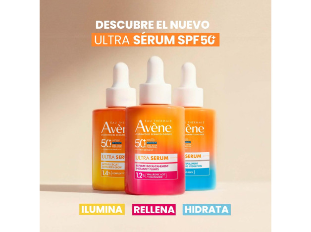 Avene Ultra Sérum SPF50+ Activa la Luminosidad...