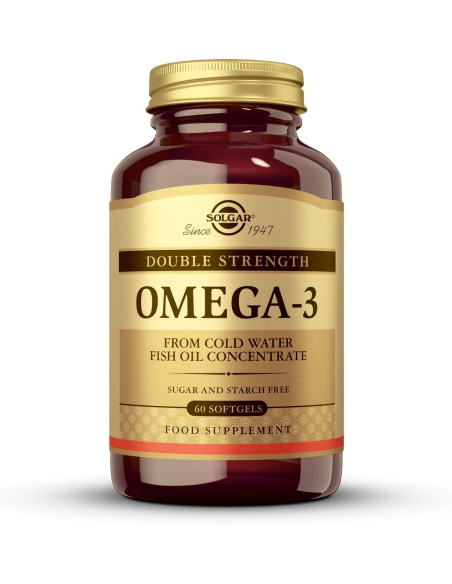 Solgar Omega-3 Doble Concentración 60 Grageas