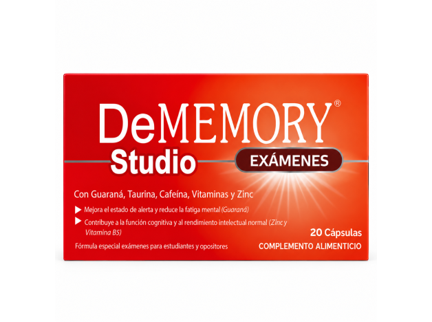 DeMemory Studio Exámenes 20 Cápsulas