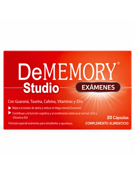 DeMemory Studio Exámenes 20 Cápsulas