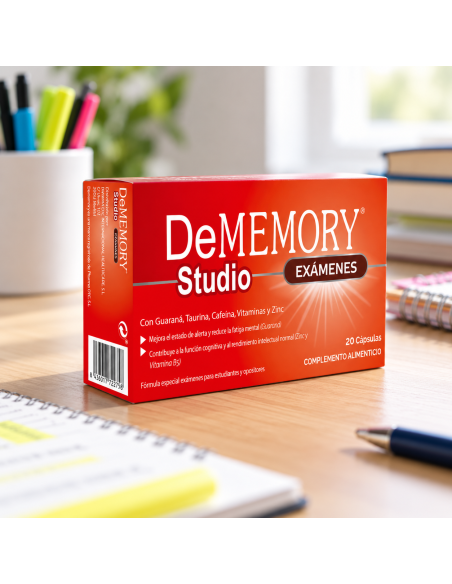 DeMemory Studio Exámenes 20 Cápsulas