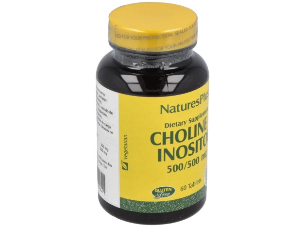 Naturesplus Colina %26 Inositol 500Mg 60Comp