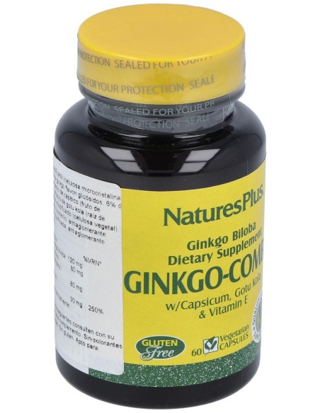 Nature'S Plus Ginkgo Combo 60  Caps