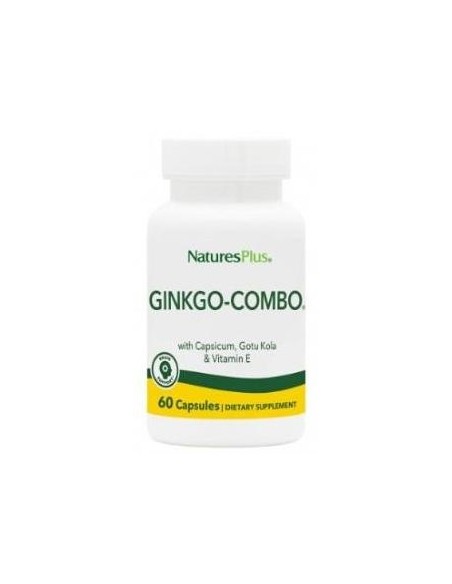 Nature'S Plus Ginkgo Combo 60  Caps
