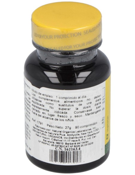 Natures Plus Acido Folico 800 Mcg 90 Comprimidos