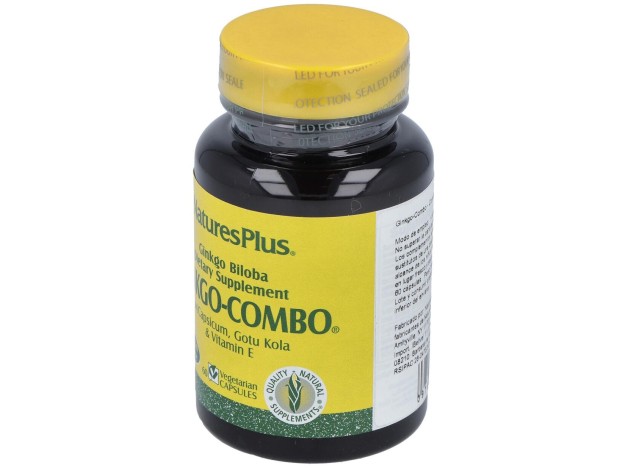 Nature'S Plus Ginkgo Combo 60  Caps