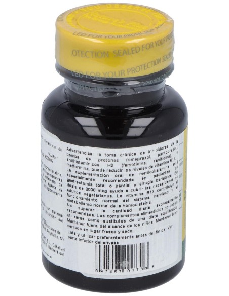 Nature'S Plus Vitamina B12 2000Mcg 60Comp