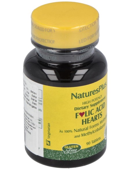 Natures Plus Acido Folico 800 Mcg 90 Comprimidos