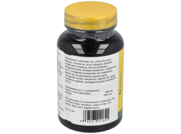 Naturesplus Colina %26 Inositol 500Mg 60Comp