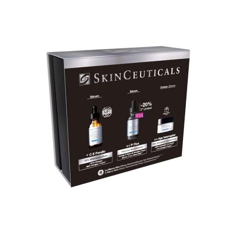Skinceuticals Cofre Ce Ferulic+ P-Tiox Sérum + Minitallla HA Intensifier 15 ml