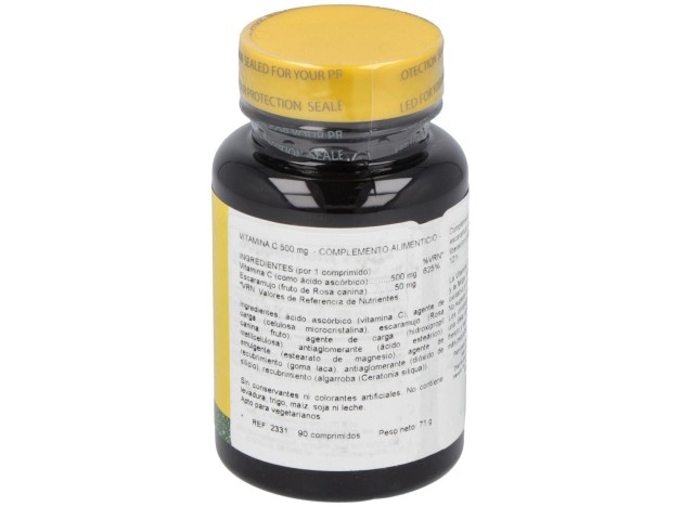 Vit. C 500Mg + Escaramujo (Accion Retard.) 90Comp