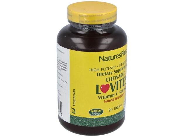 Lovites 500Mg. (Sabor Cereza) 90 Comp. Masticables