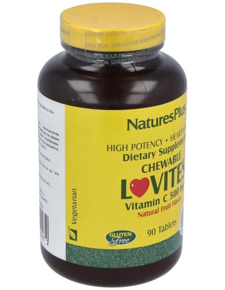 Lovites 500Mg. (Sabor Cereza) 90 Comp. Masticables
