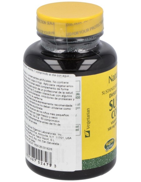 Super C Complex+Bioflavonoides(Accion Retard.)60Co