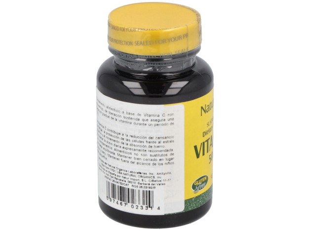 Vit. C 500Mg + Escaramujo (Accion Retard.) 90Comp