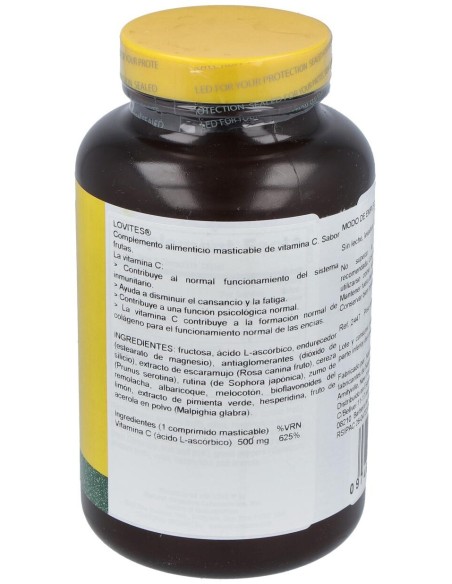 Lovites 500Mg. (Sabor Cereza) 90 Comp. Masticables