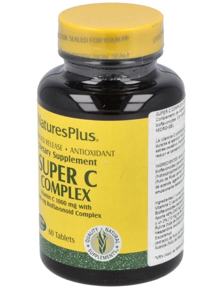 Super C Complex+Bioflavonoides(Accion Retard.)60Co