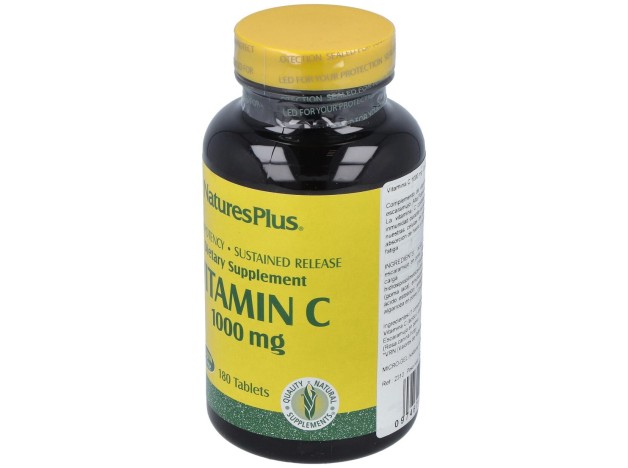 Vit. C 1000Mg.Con Escaramujo 180Comp.
