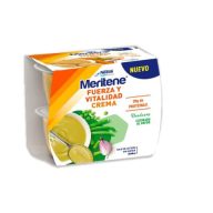Meritene Fuerza y Vitalidad Crema de Verduras, pack de 2 tarrinas de 200 ml
