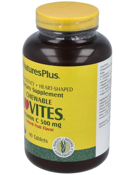 Lovites 500Mg. (Sabor Cereza) 90 Comp. Masticables