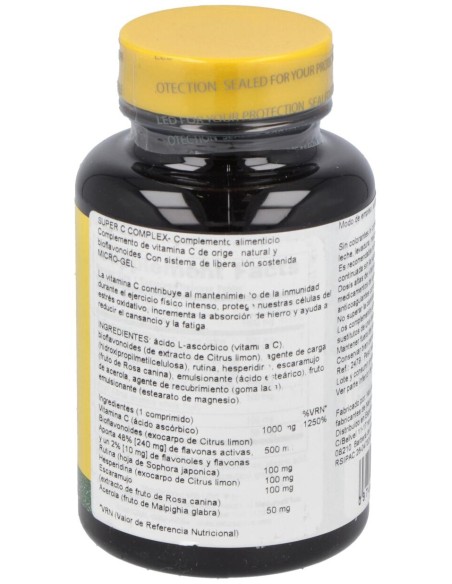Super C Complex+Bioflavonoides(Accion Retard.)60Co