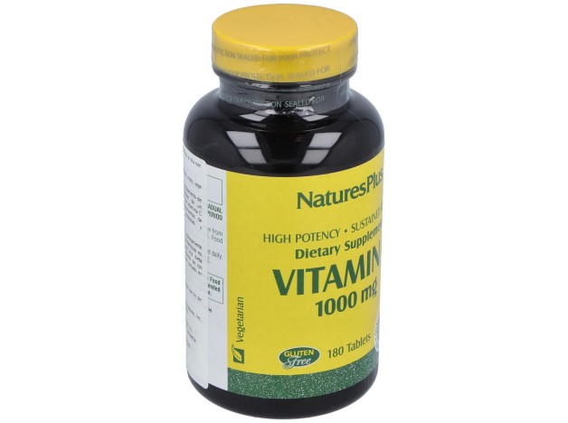 Vit. C 1000Mg.Con Escaramujo 180Comp.