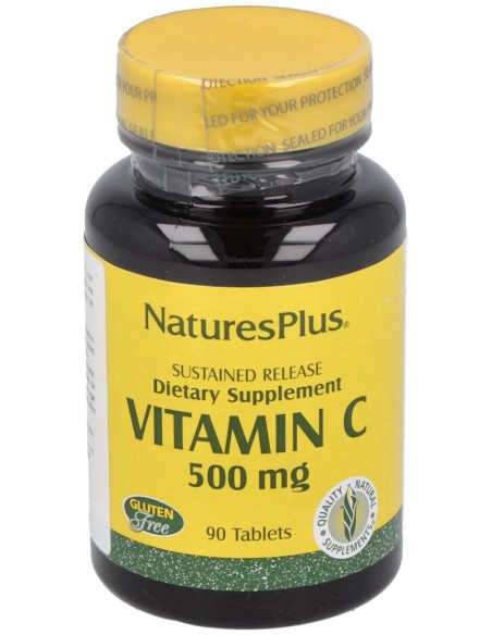 Vit. C 500Mg + Escaramujo (Accion Retard.) 90Comp