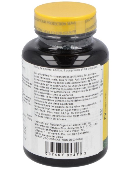 Super C Complex+Bioflavonoides(Accion Retard.)60Co