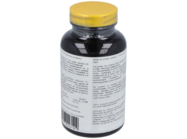 Vit. C 1000Mg.Con Escaramujo 180Comp.
