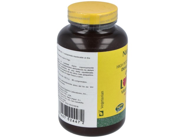 Lovites 500Mg. (Sabor Cereza) 90 Comp. Masticables