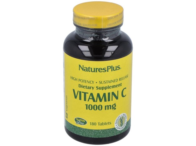 Vit. C 1000Mg.Con Escaramujo 180Comp.