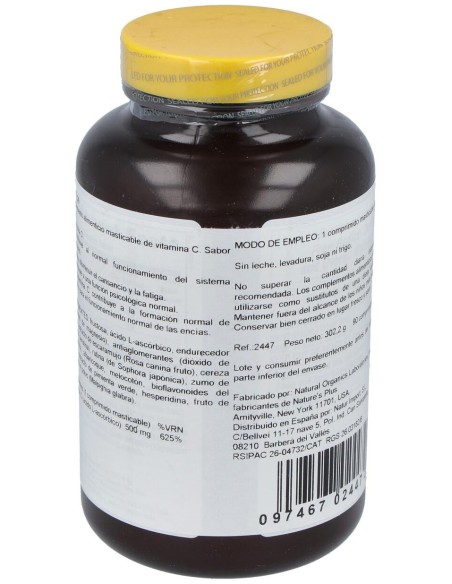 Lovites 500Mg. (Sabor Cereza) 90 Comp. Masticables