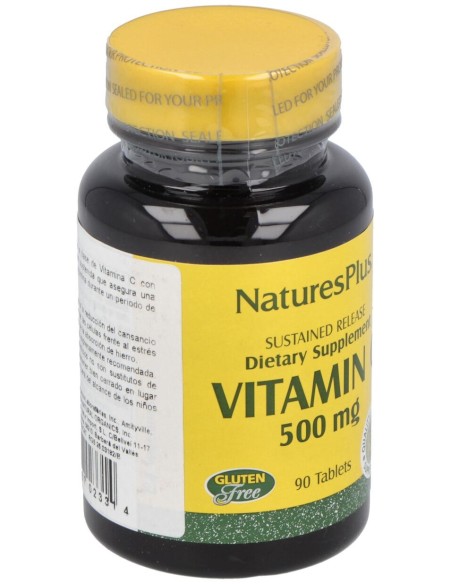 Vit. C 500Mg + Escaramujo (Accion Retard.) 90Comp
