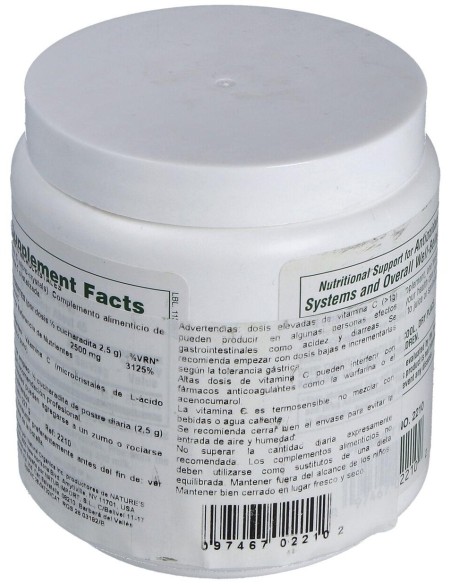 Naturesplus Vitamina C Microcristales 227G